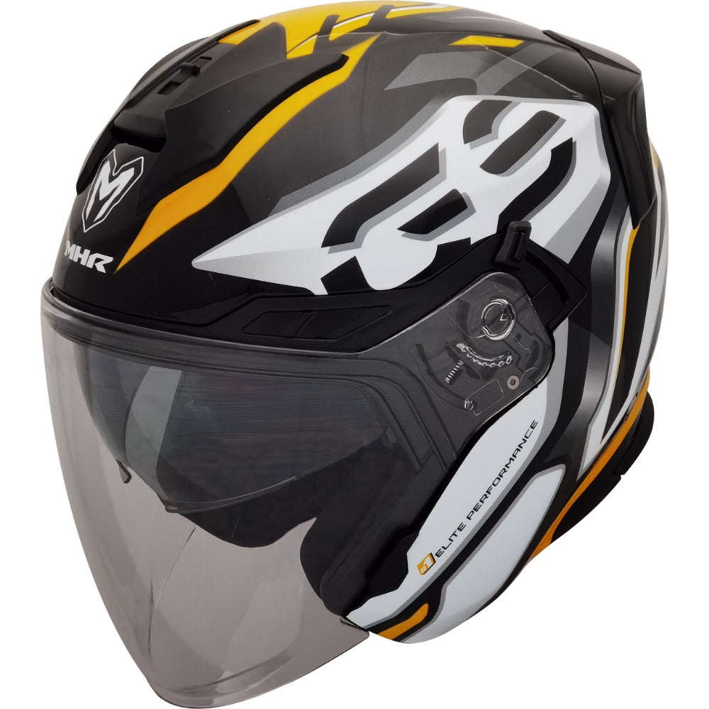 MHR NV JET Graphic (OF263 Open Face Helmet)