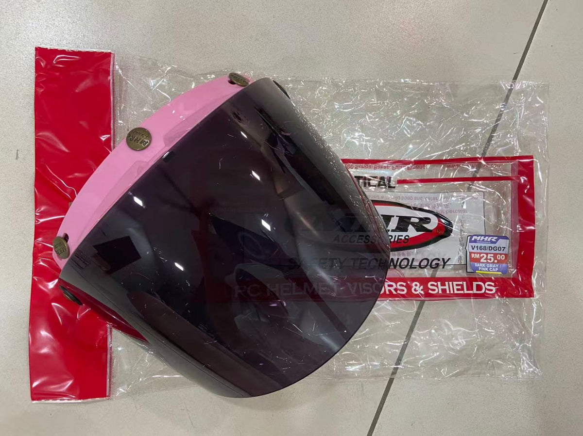 HELMET VISOR MHR COLOUR CAP / BISOR TOPI MOTORSIKAL WARNA WARNI MS88 MHR SGV STENG CERMIN TOPI