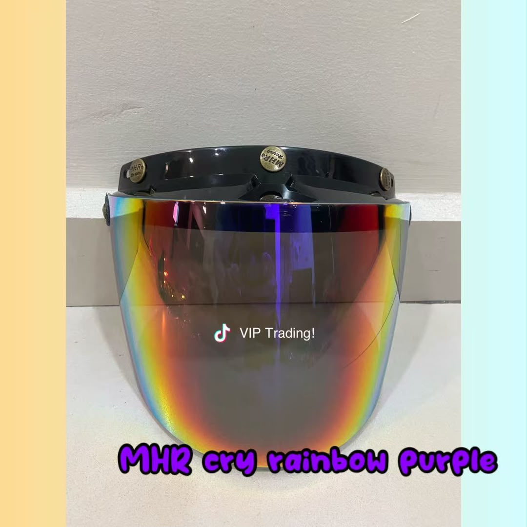 HELMET VISOR MHR COLOUR CAP / BISOR TOPI MOTORSIKAL WARNA WARNI MS88 MHR SGV STENG CERMIN TOPI