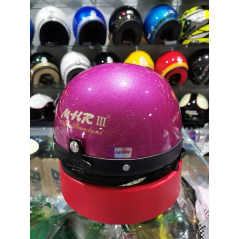 MHR III Steng Kura Kura Half Cut Helmet