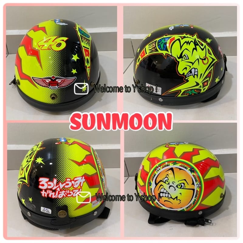 MHR Half III Steng Ninja Turtle Helmet Kura Kura !100% ORIGINAL