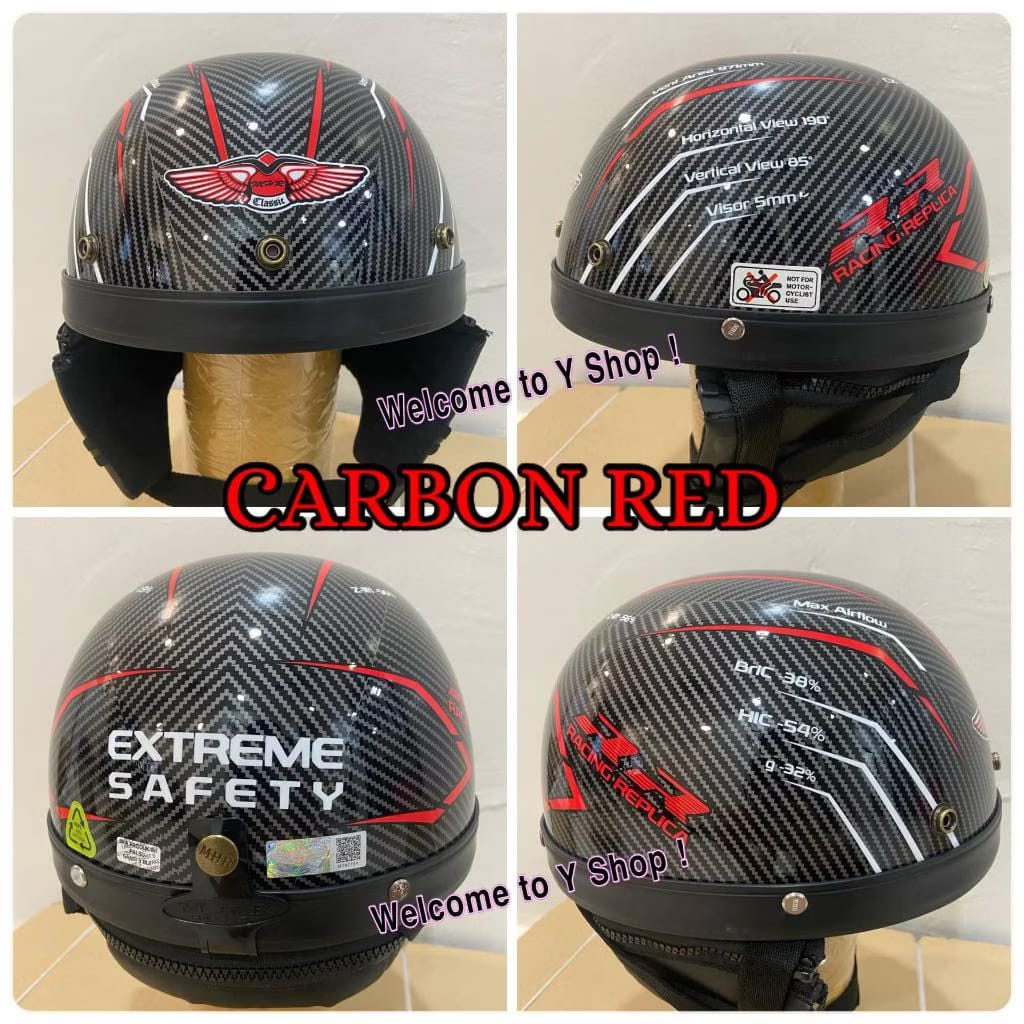 MHR Half III Steng Ninja Turtle Helmet Kura Kura !100% ORIGINAL