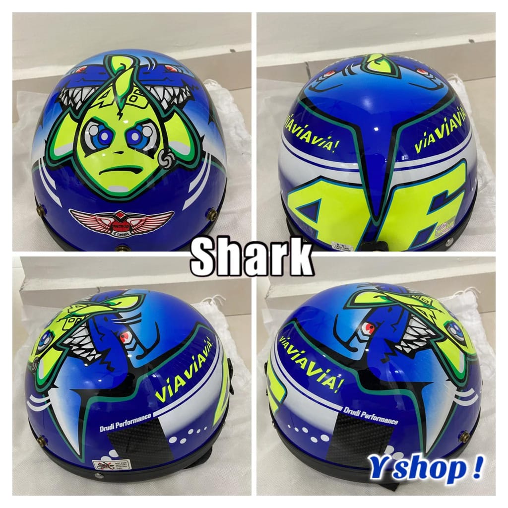 MHR Half III Steng Ninja Turtle Helmet Kura Kura !100% ORIGINAL