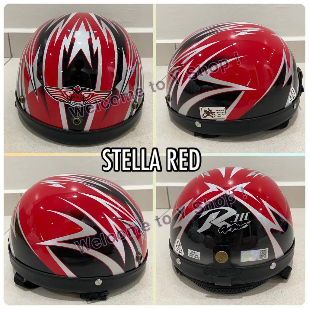 MHR Half III Steng Ninja Turtle Helmet Kura Kura !100% ORIGINAL