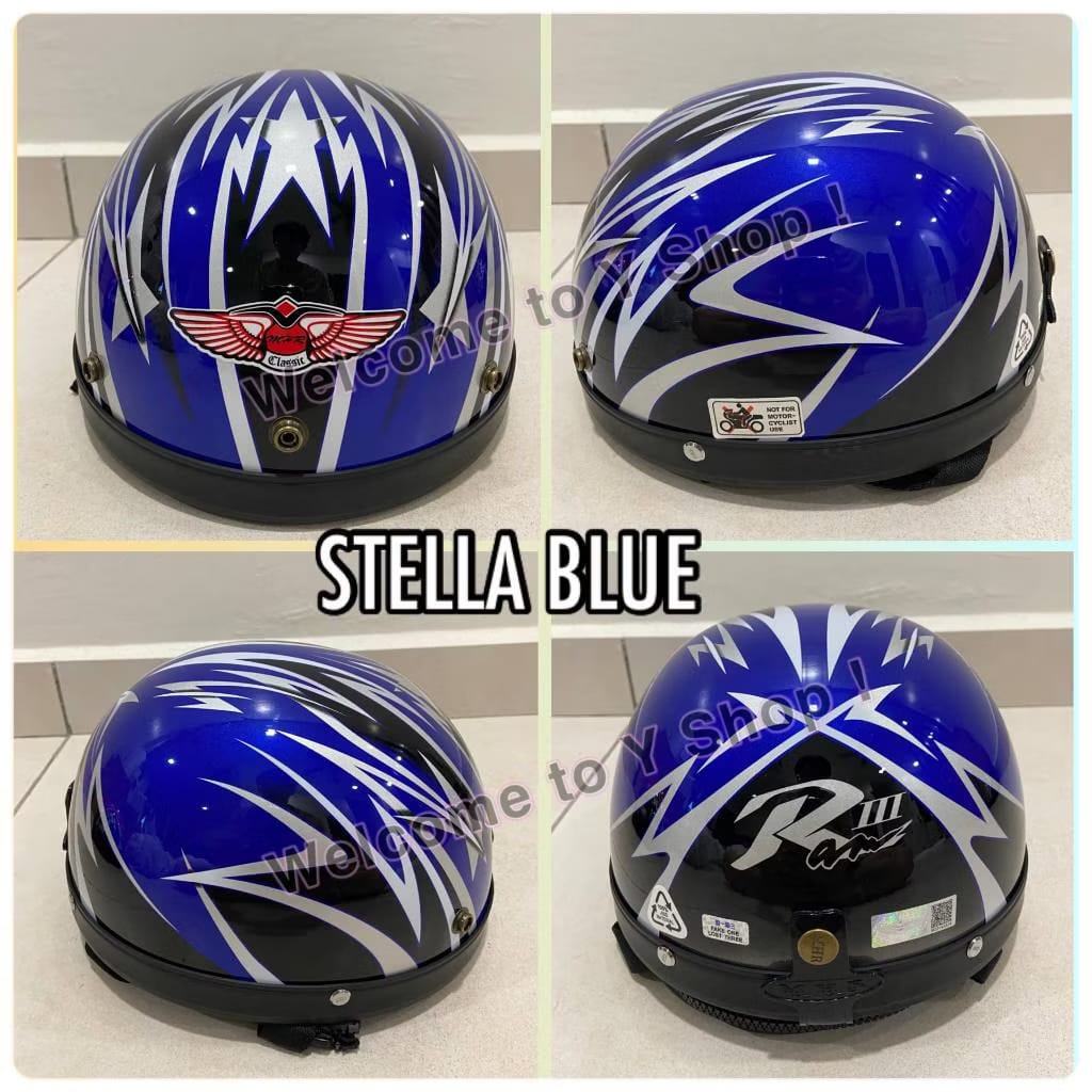 MHR Half III Steng Ninja Turtle Helmet Kura Kura !100% ORIGINAL