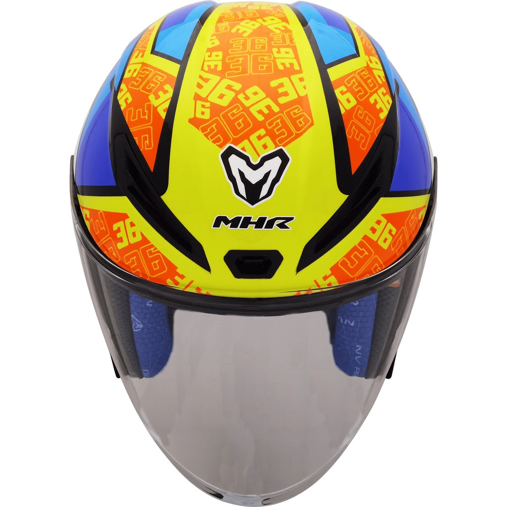 MHR NV Pro J.Mir Open Face Helmet OF946
