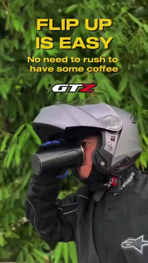 MHR GTZ Solid Color (FU935 Flip Up Helmet)