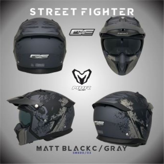 MHR GRANDE Graphic (SM890 Modular Helmet)