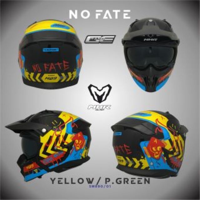 MHR GRANDE Graphic (SM890 Modular Helmet)
