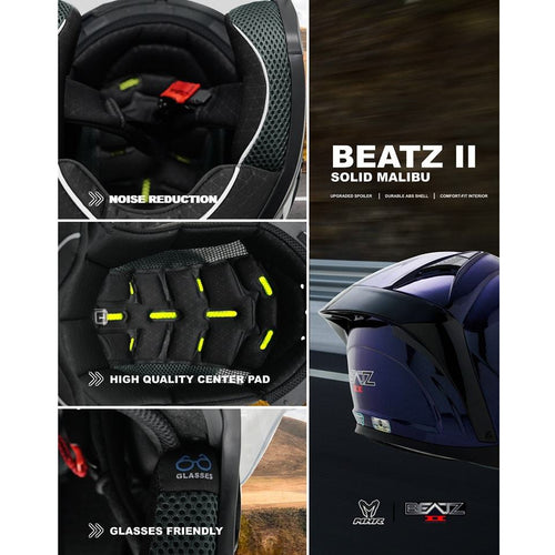 MHR BEATZ II Original Padding (OF822 Open Face Helmet)