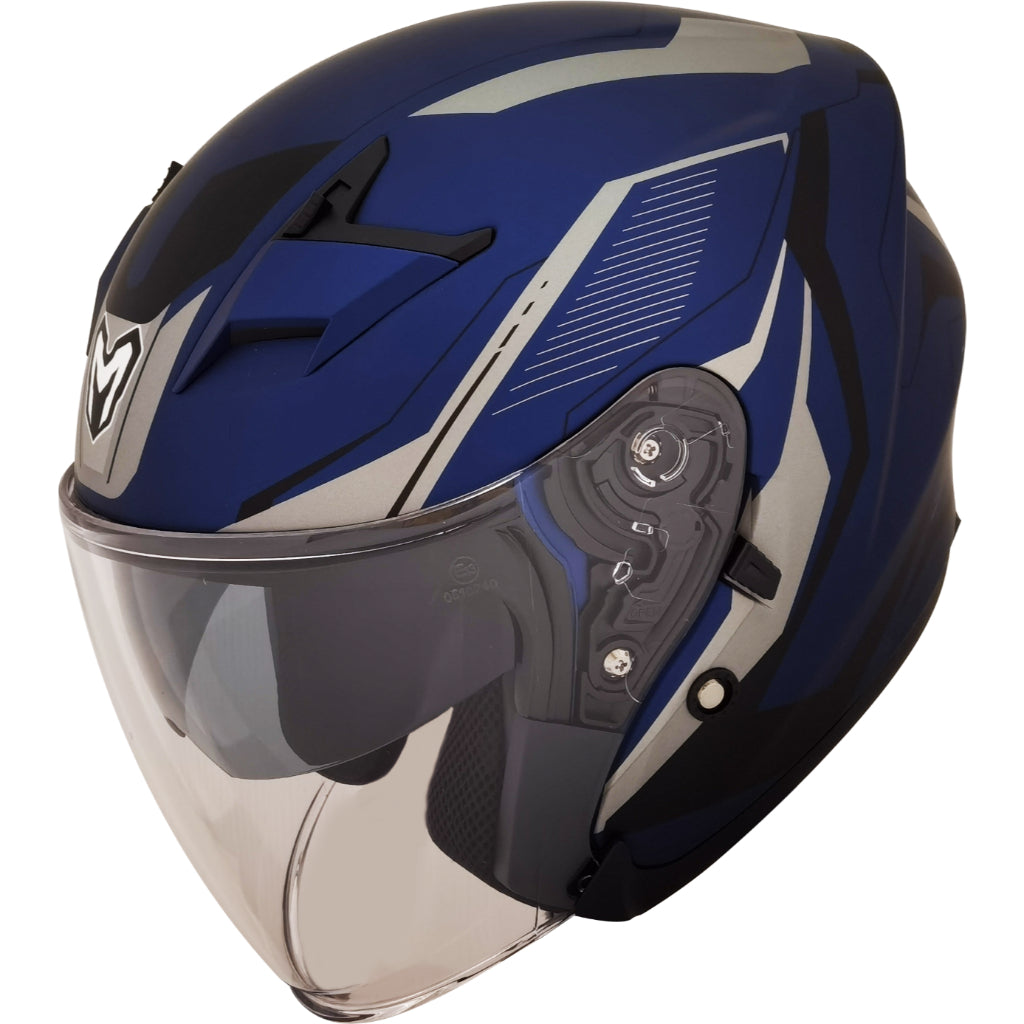 MHR NVR Tranz (OF878 Open Face Helmet)