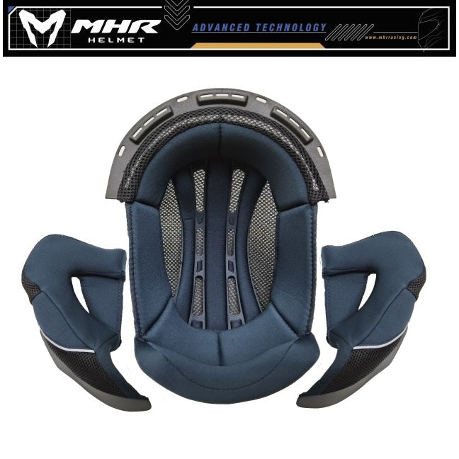 MHR NVR Original Padding (OF878 Open Face Helmet)