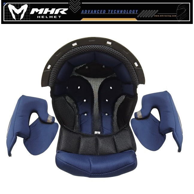 MHR GT4 Original Padding (FU329 Flip Up Helmet)