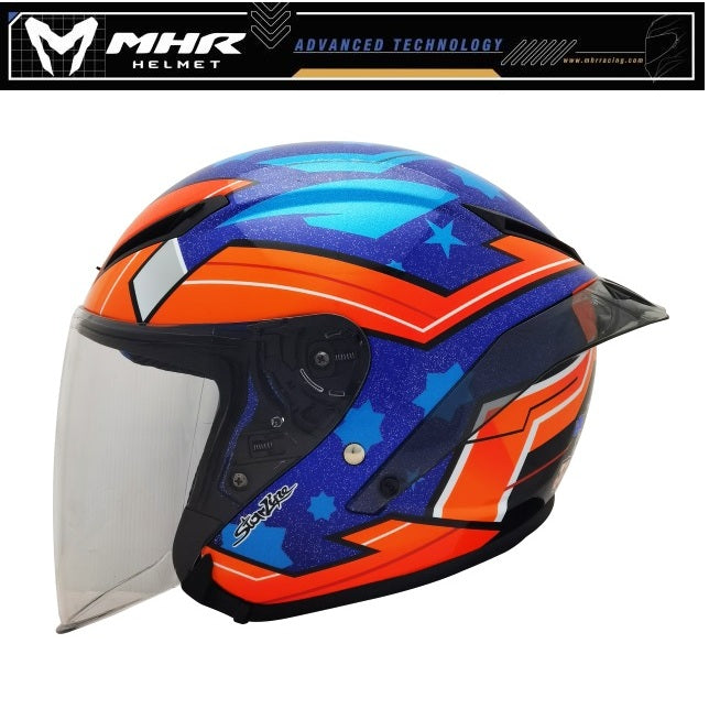 MHR NV PRO Jackass (OF946 Open Face Helmet)