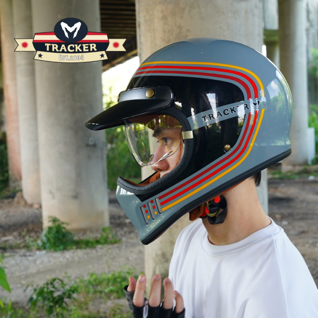 MHR Tracker Roadflare (Full Face Helmet FF980)