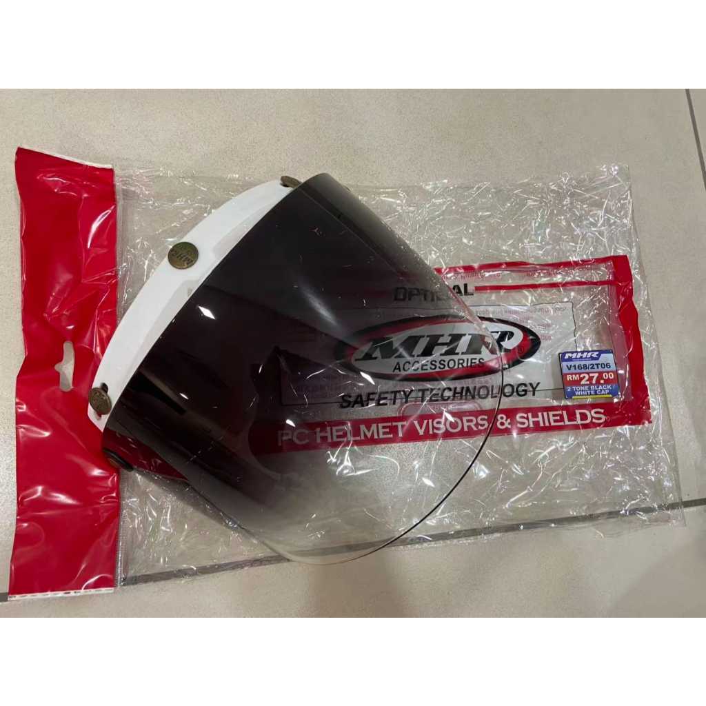 HELMET VISOR MHR COLOUR CAP / BISOR TOPI MOTORSIKAL WARNA WARNI MS88 MHR SGV STENG CERMIN TOPI