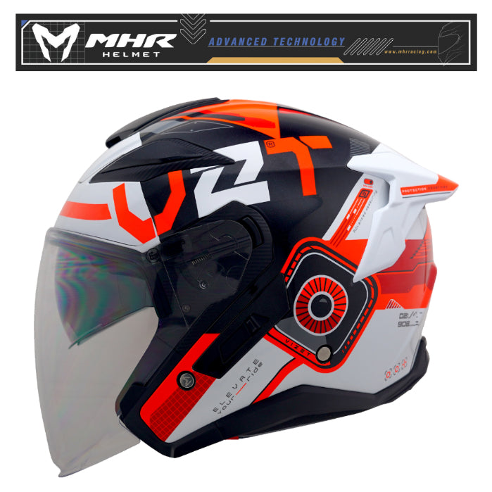 MHR NV JET3 VZT (OF279 Open Face Helmet)