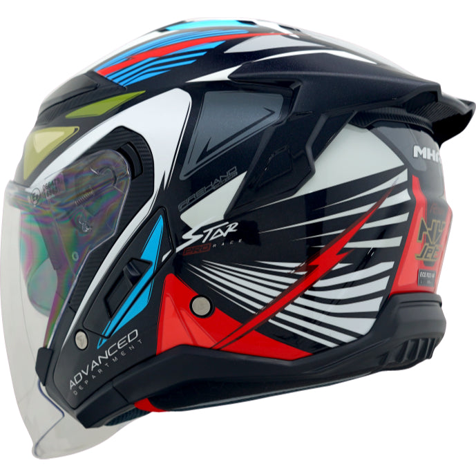 MHR NV JET3 RONIK (OF279 Open Face Helmet)