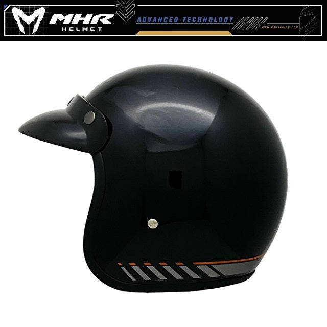 MHR Solid Color (OF698 Open Face Helmet)