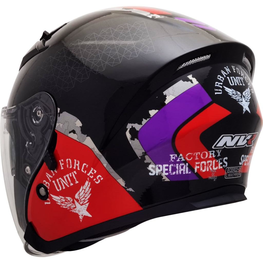 MHR NVR Urban (OF878 Open Face Helmet)