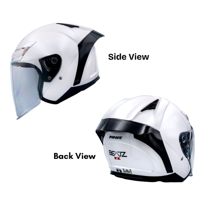 MHR BEATZ II Original Spoiler (OF822 Open Face Helmet)