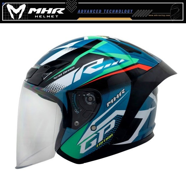 MHR BEATZ II YMH GP-R1 (OF822 Open Face Helmet)