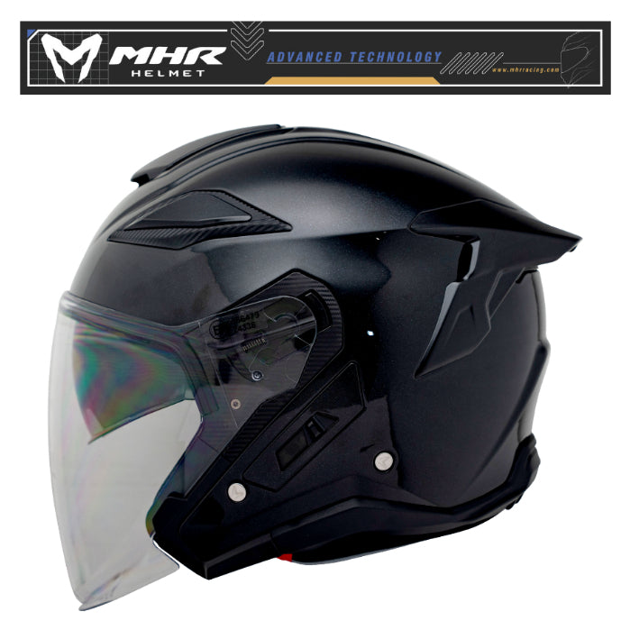 MHR NV JET3 Solid (OF279 Open Face Helmet)