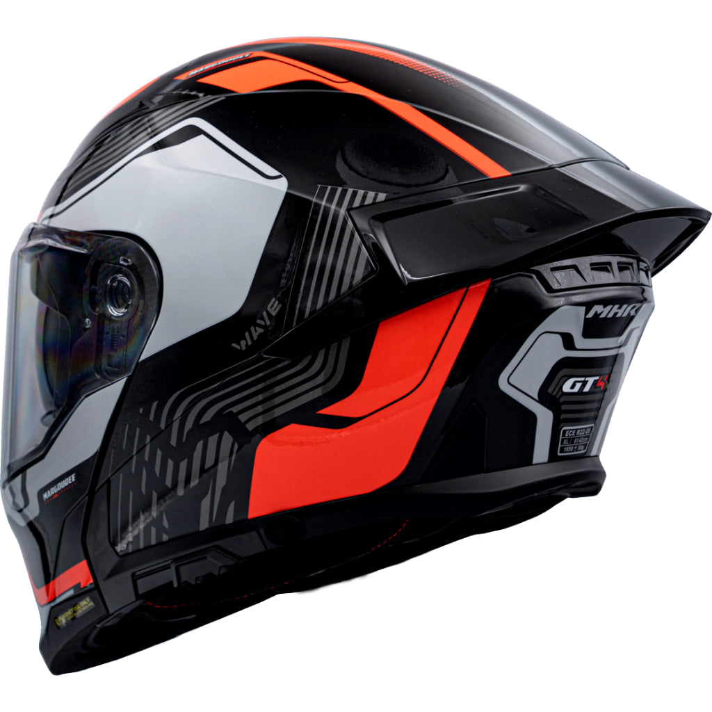 MHR GT4X Wave (FU390 Flip Up Helmet)