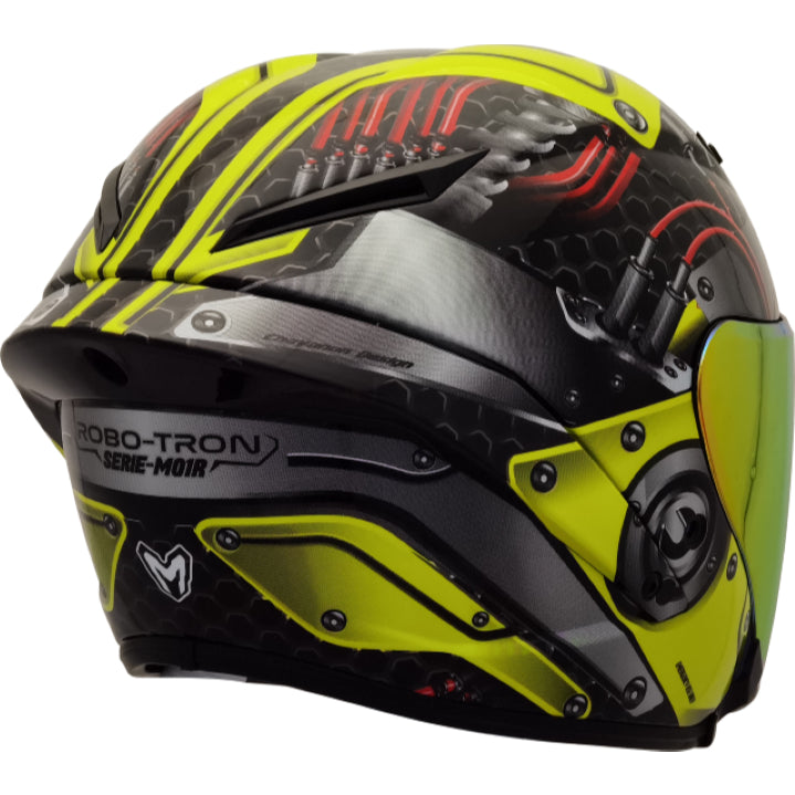 MHR NV Pro Robo Tron Open Face Helmet OF946