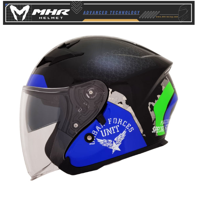 MHR NVR Urban (OF878 Open Face Helmet)