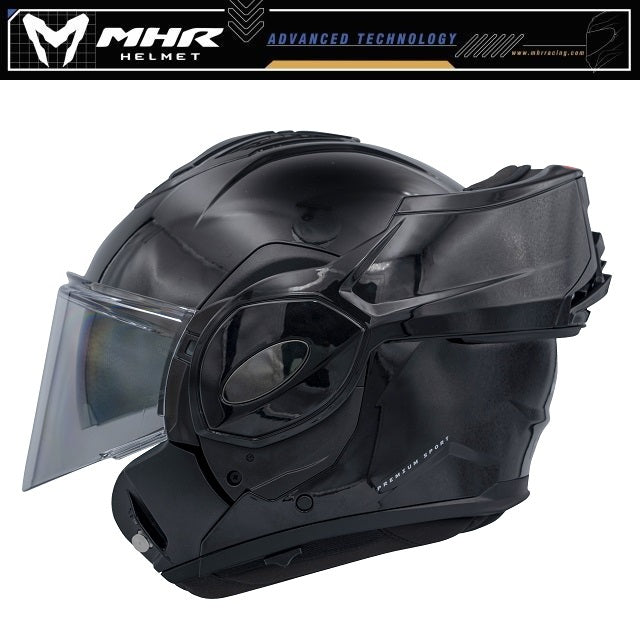 MHR VERTO Solid (FO180 Flip Over Helmet)