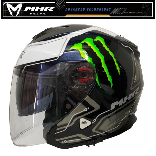 MHR STAREX Lorenzo (OF521 Open Face Helmet)