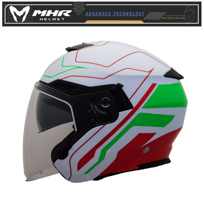 MHR NV JET Misano (OF263 Open Face Helmet)