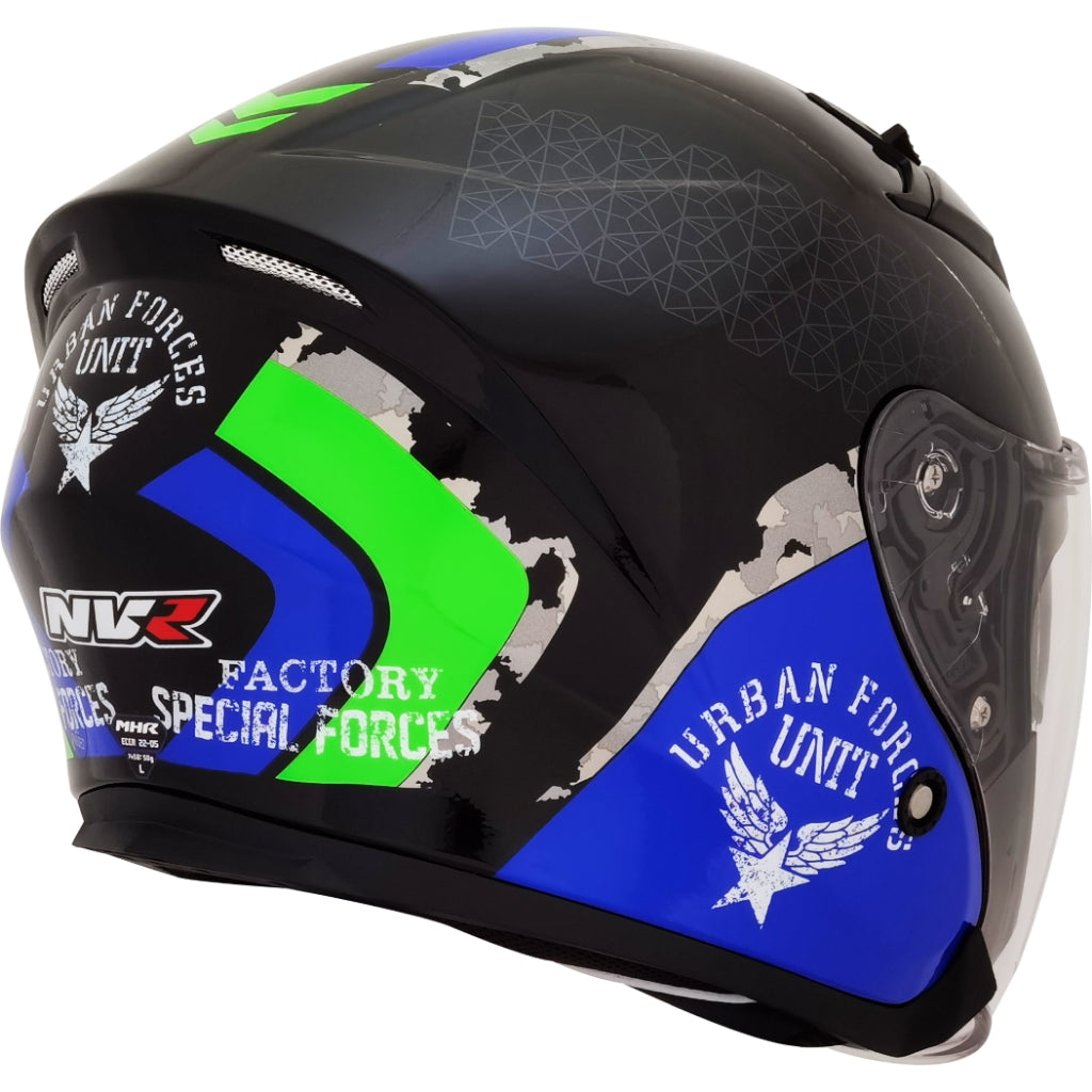 MHR NVR Urban (OF878 Open Face Helmet)