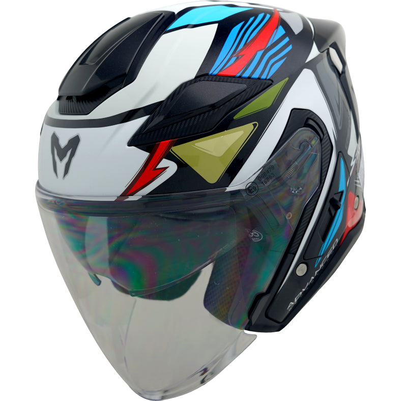 MHR NV JET3 RONIK (OF279 Open Face Helmet)