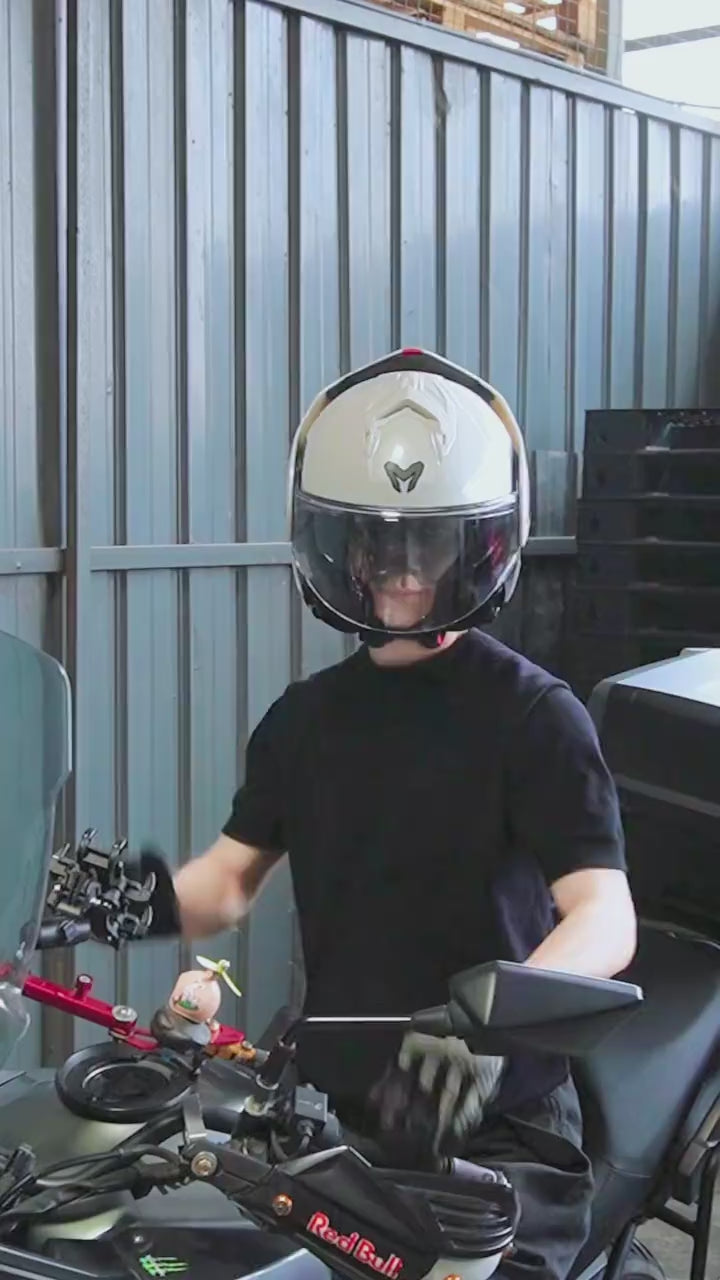 MHR VERTO Solid (FO180 Flip Over Helmet)